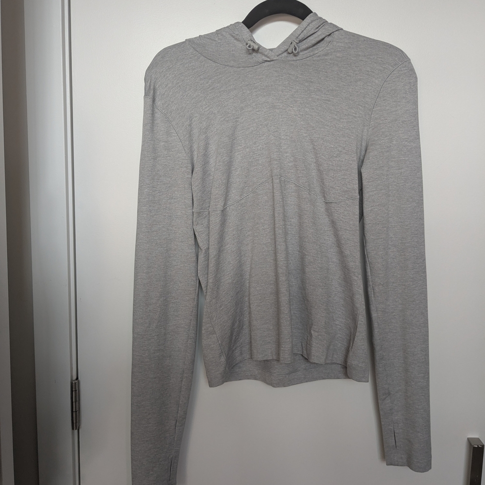 ALO Yoga Light Gray Hoodie
